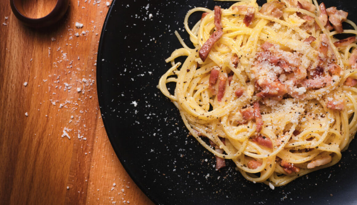 Espaguetis carbonara